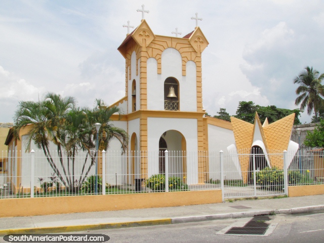 Church Iglesia San Rafael Arcangel in San Felipe. Photo from Venezuela,  South America (640x480px)