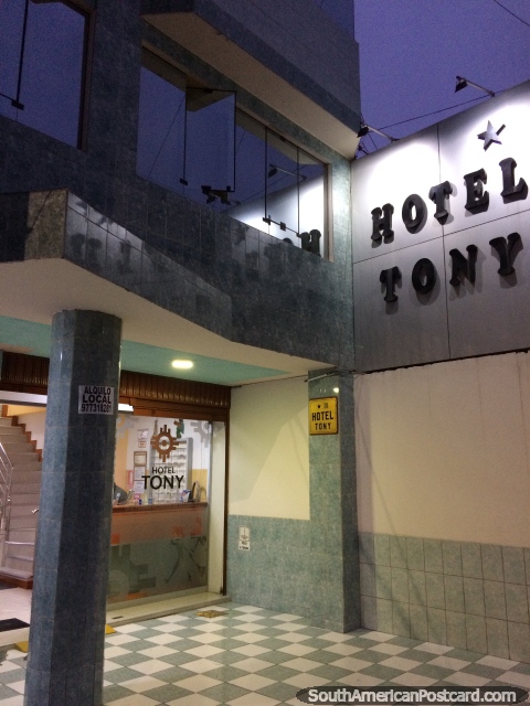 Hotel Tony, Tacna, Peru
