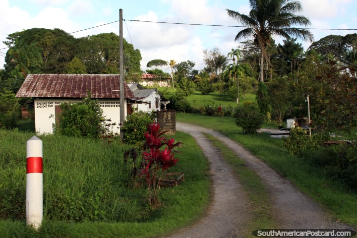 A nice property in the countryside outside of Cayenne in French Guiana. (720x480px). The 3 Guianas, South America.