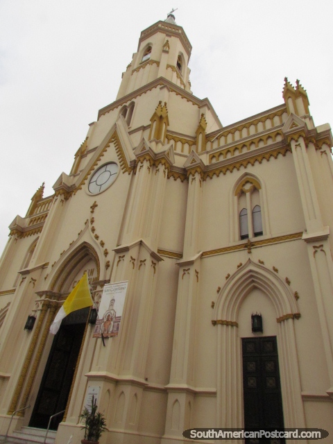 Church Parroquia San Cayetano in Rosario. (480x640px). Argentina, South America.