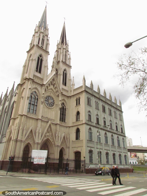 Church Iglesia Inmaculado Corazon de Maria in Buenos Aires. (480x640px). Argentina, South America.