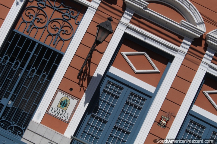 Santa Teresa de Jesus College in Salta, nice facade. (720x480px). Argentina, South America.
