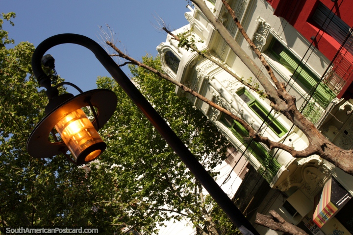 Leafy streets and interesting angles around the streets of Buenos Aires. (720x480px). Argentina, South America.