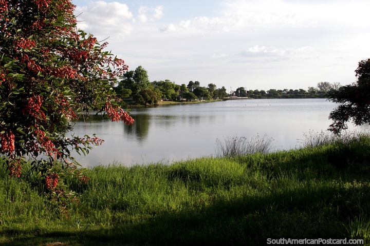 Beautiful and peaceful at the Santa Fe River beside the city of Santa Fe. (720x480px). Argentina, South America.
