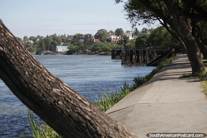Beautiful waterfront area in Patagones beside the Negro River. (720x480px). Argentina, South America.