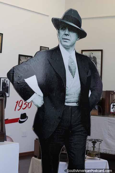 Carlos Gardel museum (Museo Gardeliano) in Viedma. (480x720px). Argentina, South America.