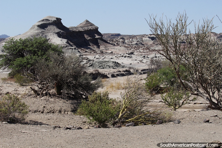 Enjoy the sight of interesting moonscapes at Ischigualasto Triassic Park. (720x480px). Argentina, South America.