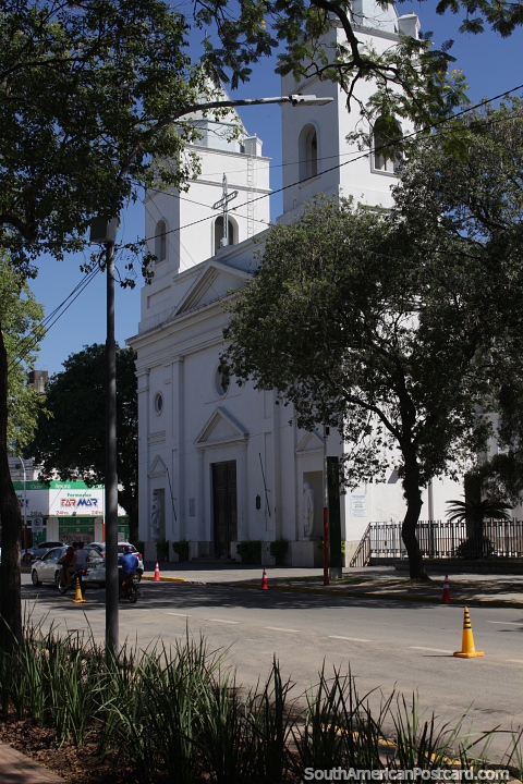 La catedral - Parroquia San Fernando, en Resistencia. (480x720px). Argentina, Sudamerica.