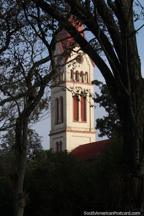 San Alberto Magno Parish in Puerto Rico, Misiones. (480x720px). Argentina, South America.