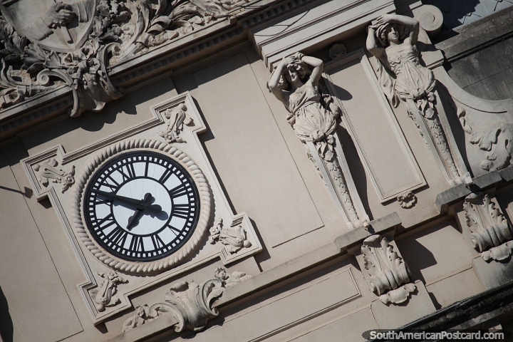 The famous clock and facade of the Government Palace in Jujuy. (720x480px). Argentina, South America.