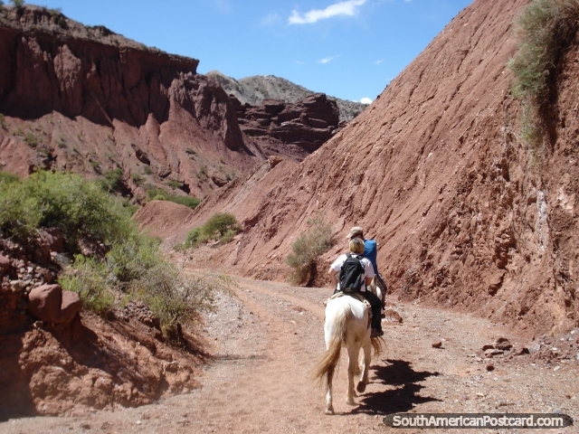 Dirija su caballo a travs del Viejo oeste en Tupiza. (640x480px). Bolivia, Sudamerica.
