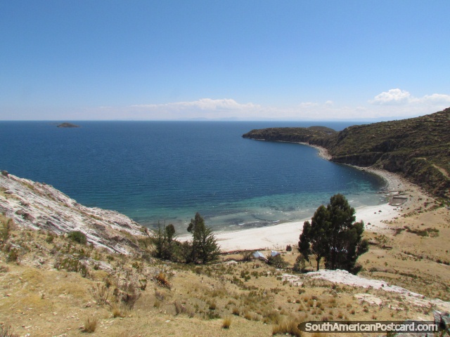 Heaven on earth, Isla del Sol at Lake Titicaca. (640x480px). Bolivia, South America.