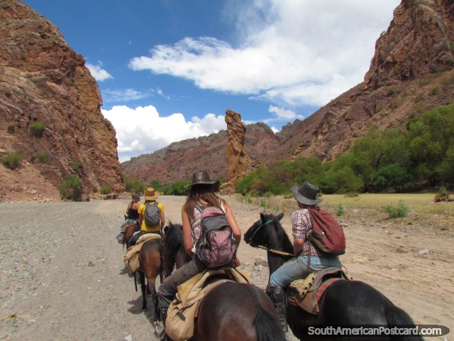 A great place for horse riding in Tupiza, wild terrains. (640x480px). Bolivia, South America.