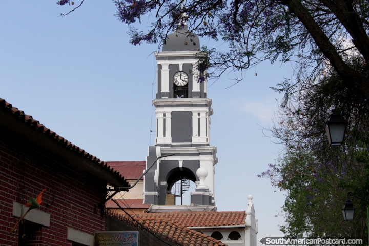 Igreja San Roque em Tarija. Fundado em tempos coloniais. Restaurado em 1807. (720x480px). Bolívia, América do Sul.