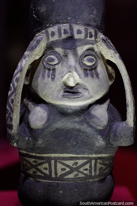 Cuchimilco, 1100-1450 dc, de Perú, cultura Chancay, Museo Musef, Sucre. (480x720px). Bolivia, Sudamerica.