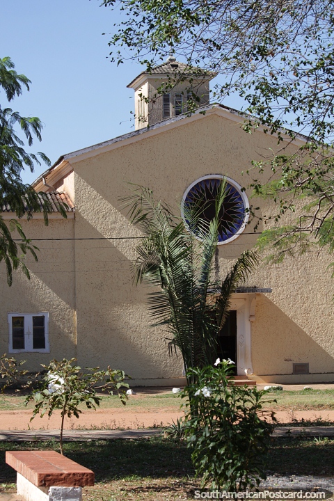 San Antonio de Padua Parish in Robore. (480x720px). Bolivia, South America.