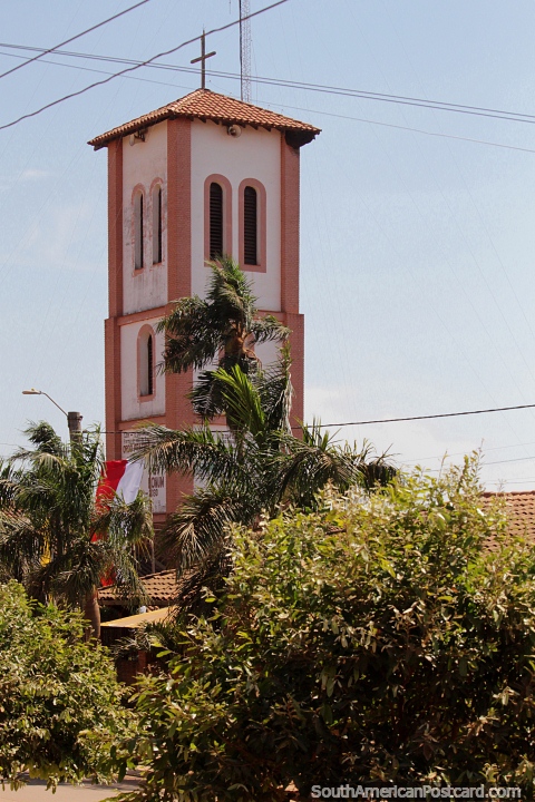San Francisco de Asis Parish in San Ignacio de Velasco. (480x720px). Bolivia, South America.