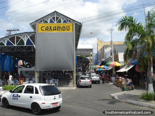 Os mercados de Caxambu, a rea comercial central em Boa Vista. (640x480px). Brasil, Amrica do Sul.