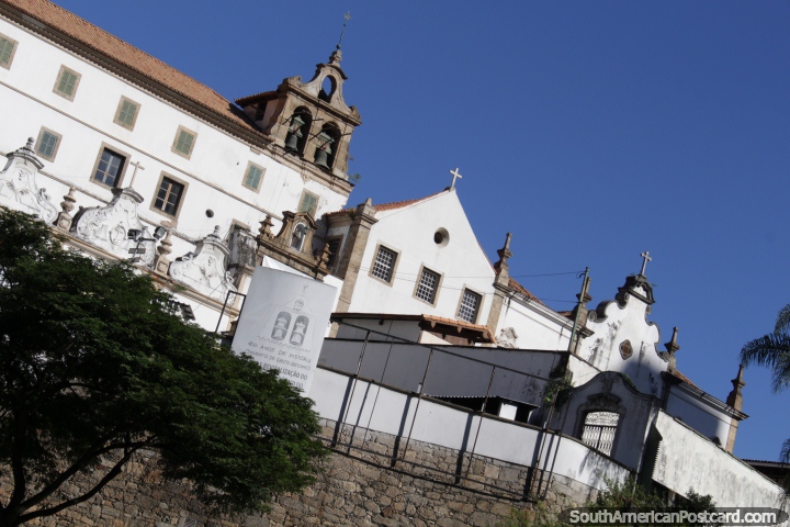 A igreja Convento de Santo Antonio  sobre 400 anos velha, Rio de Janeiro. (720x480px). Brasil, Amrica do Sul.
