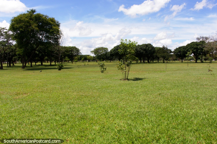 The City Park in Brasilia, on a bike that I rented, ready to explore! (720x480px). Brazil, South America.