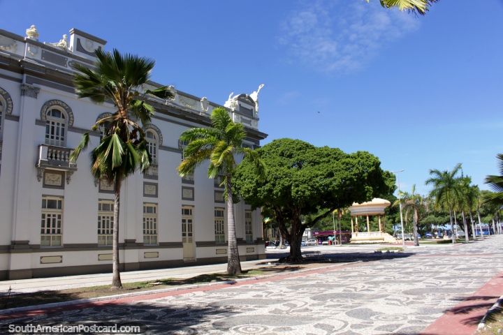 Palace Museum Olimpio Campos, Plaza Fausto Cardoso, Aracaju. (720x480px). Brazil, South America.