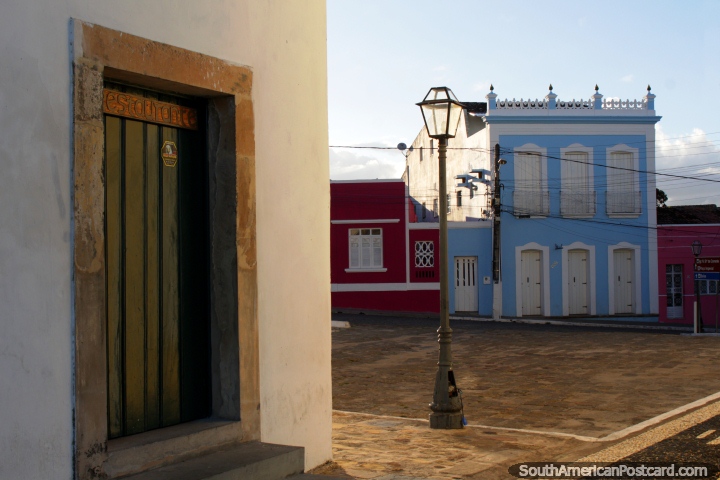 Architecture of buildings in the town of Penedo. (720x480px). Brazil, South America.