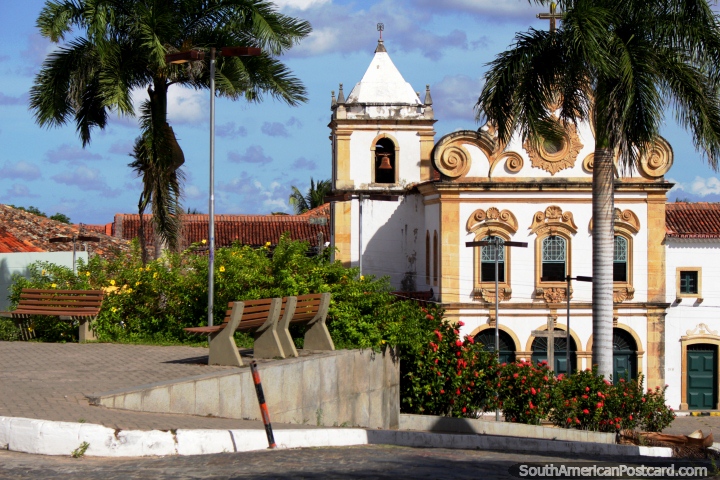 Church Nuestra Senhora dos Anjos e Convento SF, the historical center of Penedo. (720x480px). Brazil, South America.