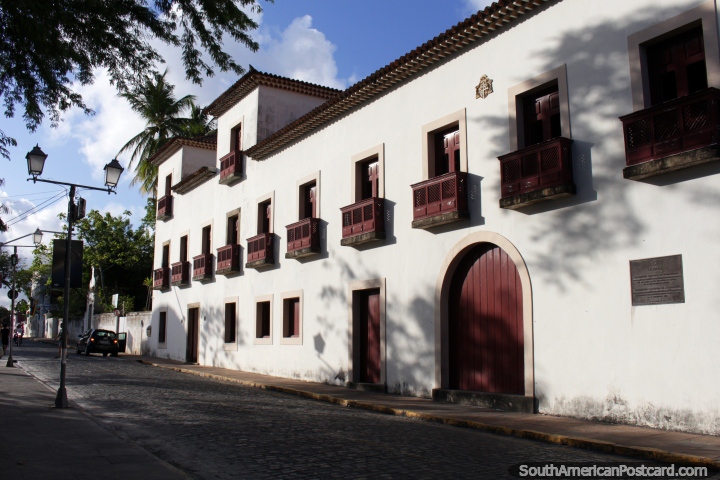 Museo de Arte Sacra de Pernambuco en Olinda, museo de arte sacro y un bonito edificio. (720x480px). Brasil, Sudamerica.