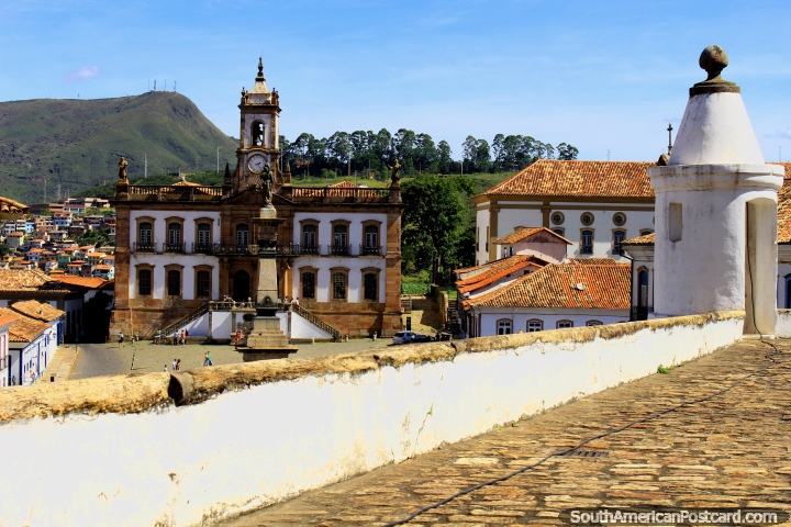 Museu da Inconfidencia (Conspiracy Museum) (1938) was previously a jail (1846), Ouro Preto. (720x480px). Brazil, South America.