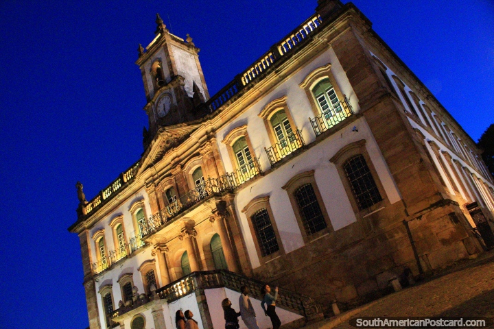The Conspiracy Museum in Ouro Preto was formerly a jail, it commemorates the failed rebellion and those who died. (720x480px). Brazil, South America.