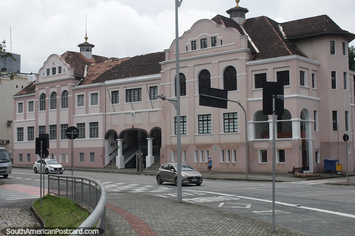 Cultural Foundation (1875) in Blumenau, included the court, judges chambers, police station and city hall - Palace of Justice. (720x480px). Brazil, South America.