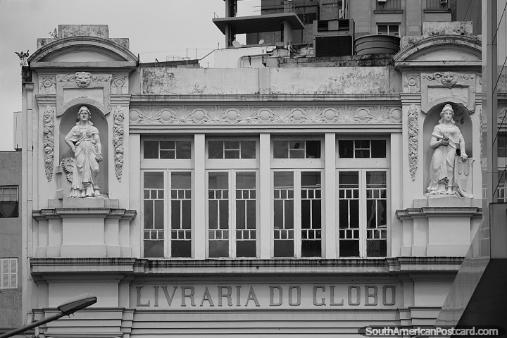 Livraria do Globo, librera, edificio antiguo en Porto Alegre. (720x480px). Brasil, Sudamerica.