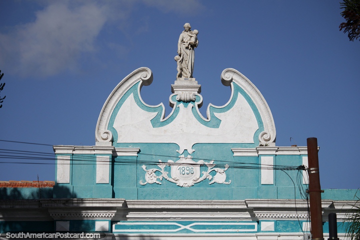 From 1896 another example of the array of art-deco architecture in Rio Grande. (720x480px). Brazil, South America.