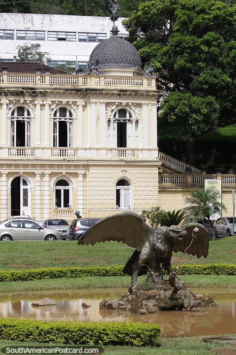 Rua da Imperatriz Architectural Ensemble, museum and palace in Petropolis. (480x720px). Brazil, South America.