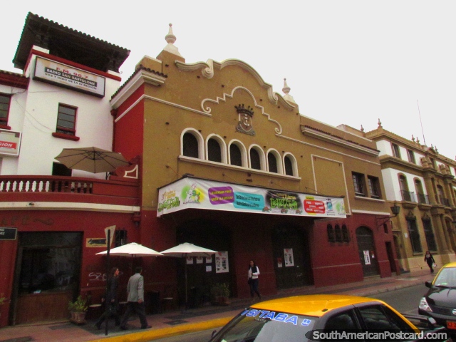 Teatro Centenario, o teatro em La Serena. (640x480px). Chile, Amrica do Sul.