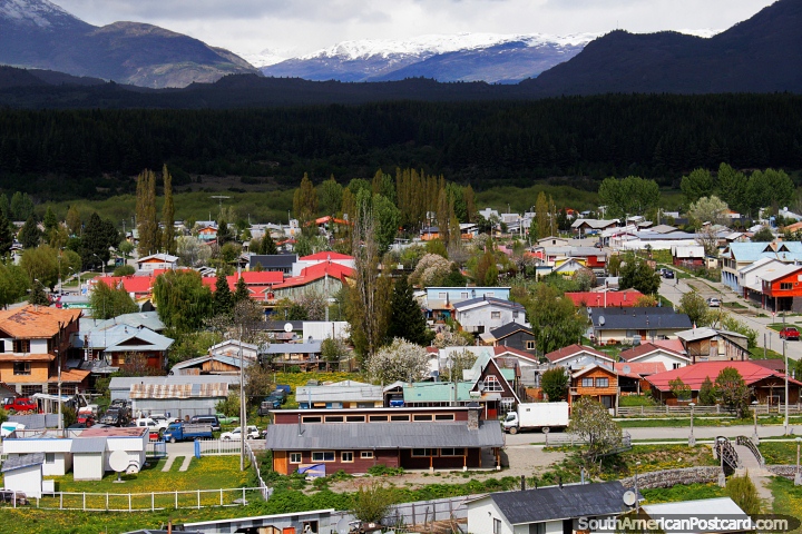 Cochrane, one of the stops along the Carretera Austral in the Patagonia. (720x480px). Chile, South America.