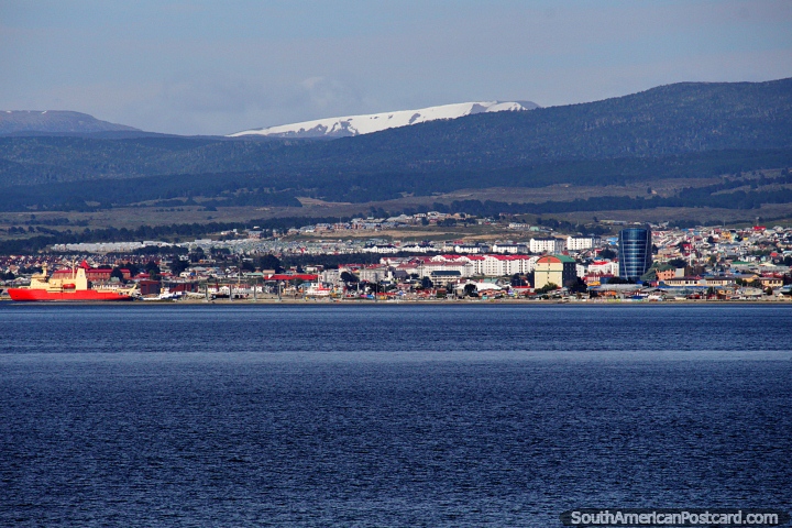 Punta Arenas e o Estreito de Magellan, viagem da Terra do Fogo. (720x480px). Chile, América do Sul.