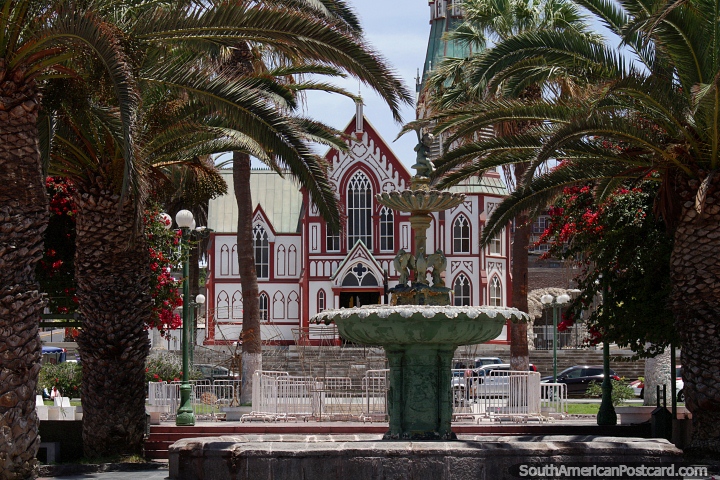 St. Marks Cathedral in Arica, built in 1876 after an earthquake destroyed the original church. (720x480px). Chile, South America.