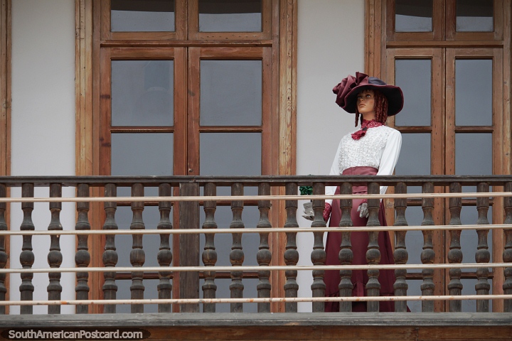 The English neighborhood in Coquimbo with models and history. (720x480px). Chile, South America.