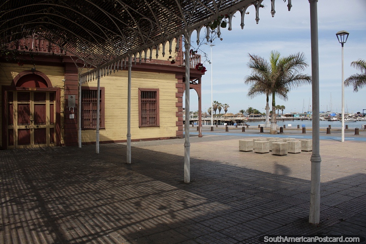 Former maritime administration building in Antofagasta, built in 1910. (720x480px). Chile, South America.