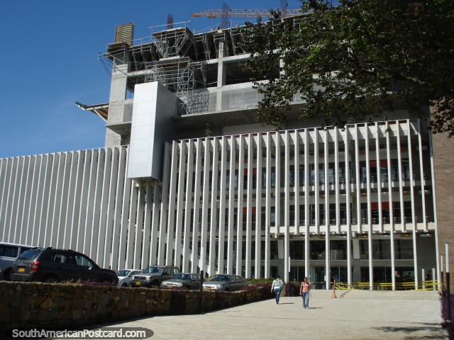 Laboratory Center (Centro de Laboratorios) at Universidad EAFIT in Medellin. (640x480px). Colombia, South America.