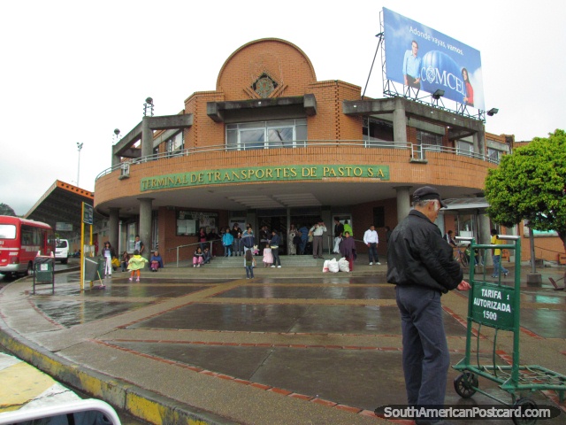 The bus terminal of Pasto. (640x480px). Colombia, South America.