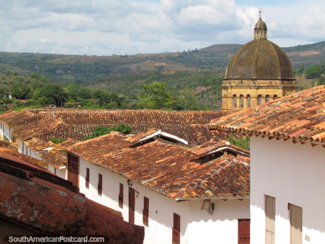 Barichara es la joya en la corona de ciudades coloniales en el país. (640x480px). Colombia, Sudamerica.