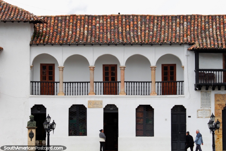 Museu la Casa do Fundador Gonzalo Suarez Rendon, museu honrando o fundador de Tunja. (720x480px). Colmbia, Amrica do Sul.