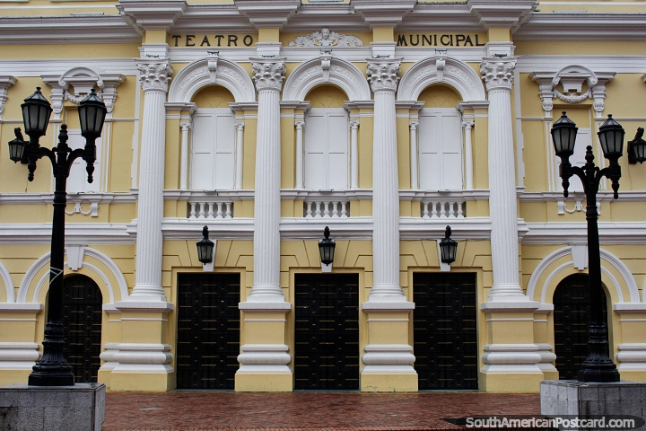 Teatro Municipal Enrique Buenaventura (1918), un prestigioso edificio en Cali. (720x480px). Colombia, Sudamerica.
