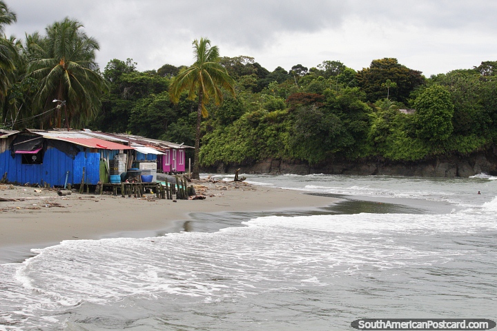 Arriving at Juanchaco beach, an hour north of Buenaventura. (720x480px). Colombia, South America.