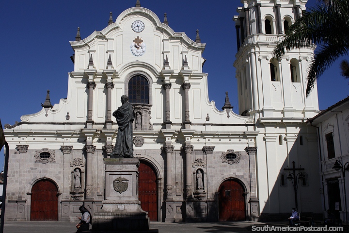 Igreja de São Francisco, século 16, reconstruída entre 1765 e 1788, Popayan. (720x480px). Colômbia, América do Sul.