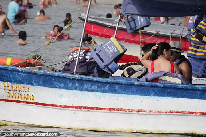 Santa Marta for boats, the coast and the beach. (720x480px). Colombia, South America.