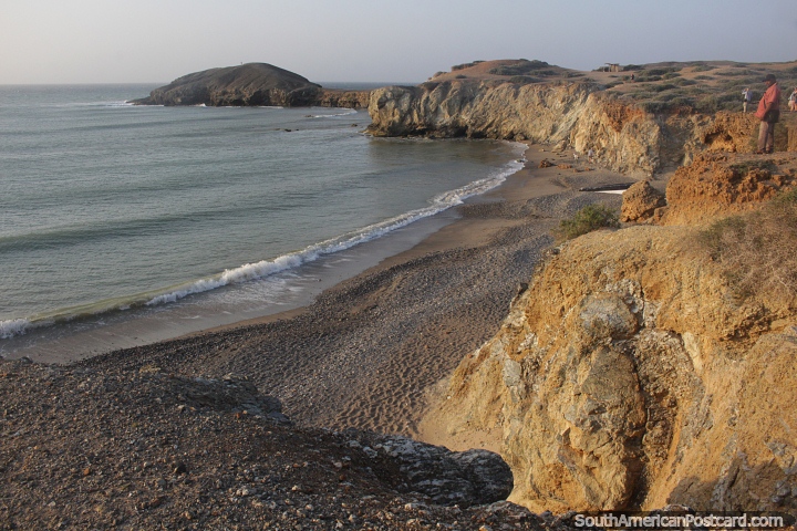 Eye of the Water, beach and cove in Cabo de la Vela. (720x480px). Colombia, South America.