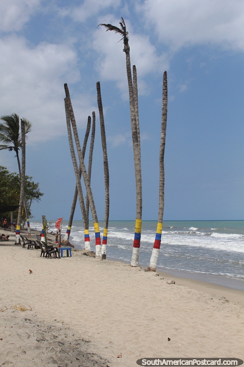 Palomino is a great beach with great facilities and surrounded by nature. (480x720px). Colombia, South America.